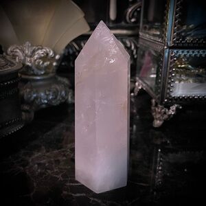 Rose Quartz Chunky Crystal Tower
